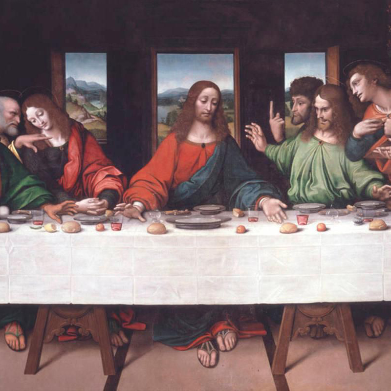 the last supper by leonardo davinci