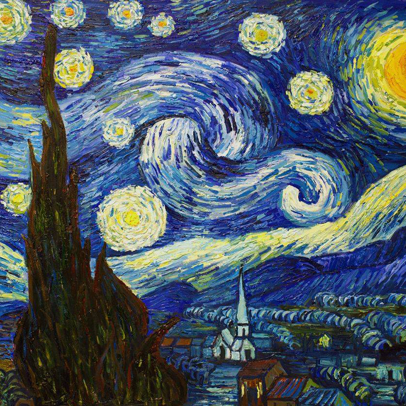 starry night by pablo picasso