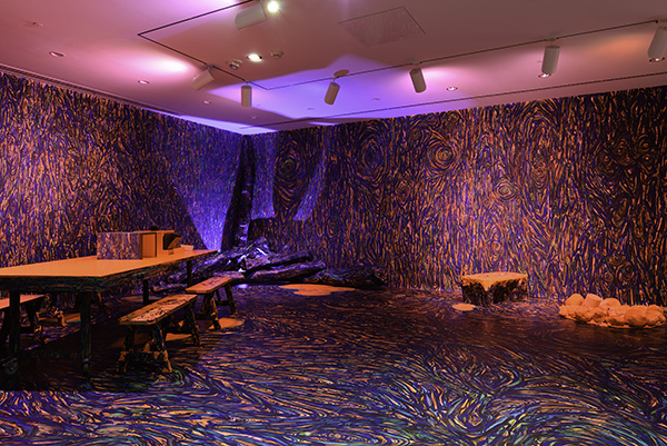 photograph of succession of nature installation by phaan howng